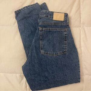 Everlane women’s Demin  Straight Jeans- curvy 90’s cheeky